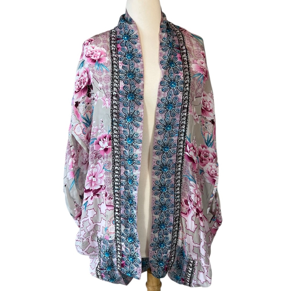 Blakeline Bubble Cape: in Peony Print